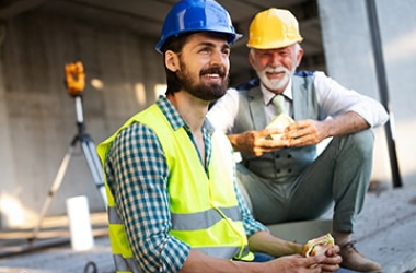 services-4 Techniciens Mecaloc sur chantier
